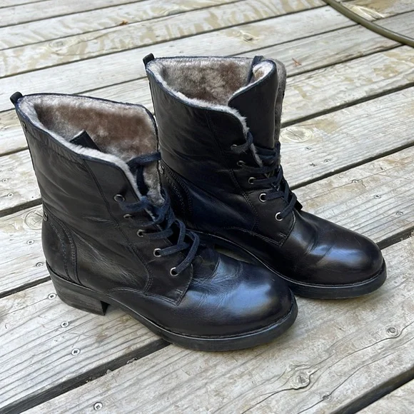 Steven By Steve Madden | Shoes | Steve Madden Black Leather  display picture 3